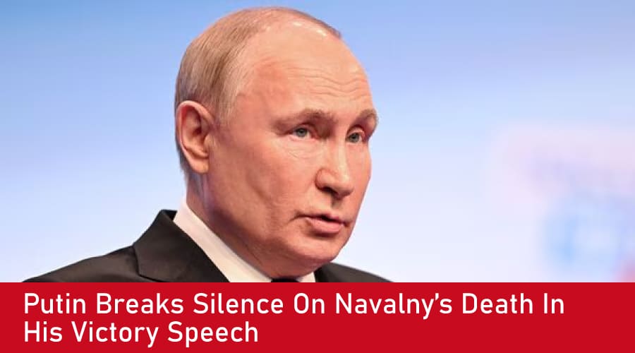 Putin Breaks Silence On Navalny’s Death In His Victory Speech, Calls It “Unfortunate Incident”